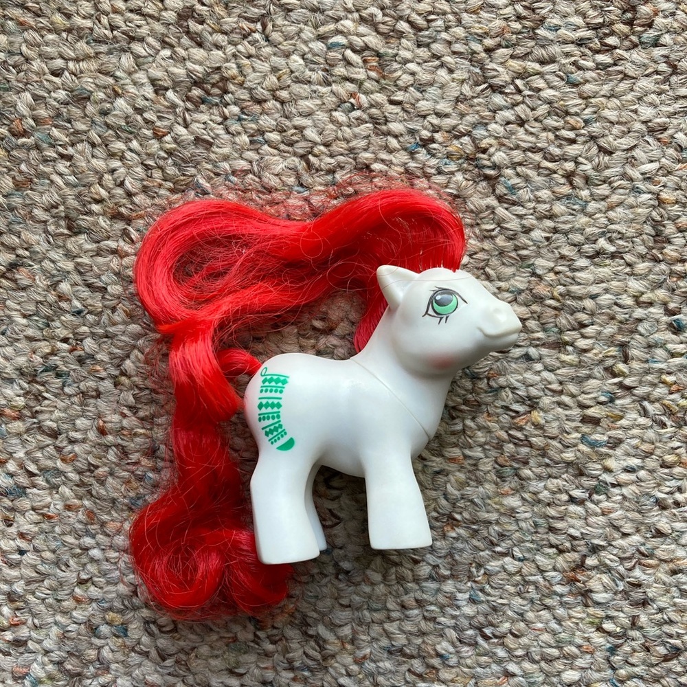 Vintage 1984 My Little Pony Baby Stocking